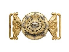 A WAISTBELT CLASP OF THE 28TH REGIMENT