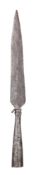 A SPEARHEAD, PROBABLY 17TH CENTURY