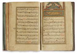DALA'IL AL-KHAYRAT BY MUHAMMAD BIN SULAYMAN AL-JAZULI (D. 1465 AD), SIGNED AHMED BIN HASAN, OTTOMAN