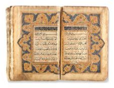 AN EARLY QAJAR ILLUMINATED QURAN, PERSIA, EARLY 19TH CENTURY