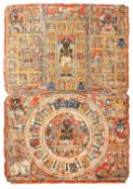 A JAIN PATA OF SAHASRAPHANA PARHANATHA GUJARAT, INDIA, 16TH CENTURY