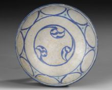 KASHAN LUSTRE BOWL, 12TH CENTURY