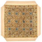 AN AZERBAIJAN SILK EMBROIDERY, SOUTH CAUCASUS, 18TH CENTURY