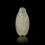A ROMAN CHALCEDONY AMULET IN THE FORM OF A CICADA, 1ST CENTURY AD