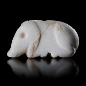 A CALCITE SEAL IN THE SHAPE OF A BOAR, NEAR EASTERN, 3RD MILLENNIUM BC