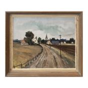 Schwedische Schule 'Der Weg zum Dorf, 20. Jahrhundert