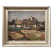 Schwedische Schule 'Fishermens Cottages, 20th Century