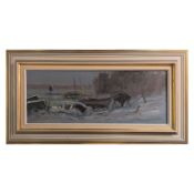 Schwedischer Schulschnee am Ufer, 20. Jahrhundert