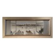 Schwedische Schule 'Flusspanorama, 20. Jh.