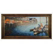 Schwedische Schule 'Bereiten des Bootes, 20. Jahrhundert