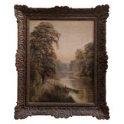 Britische Schule, Ende 19. Jh./Anfang 20. Jh. 'A Riverside Walk'