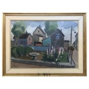 Schwedische Schule 'Back Garden', 20. Jh.