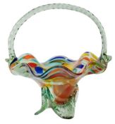 Vintage Schale aus Muranoglas, Italien, 1970er