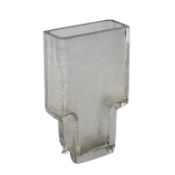 Vintage Glasvase von Josef Riedel, Österreich, 1960er