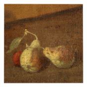 Stillleben mit Pilzen und Blumen, Öl auf Leinwand, gerahmt