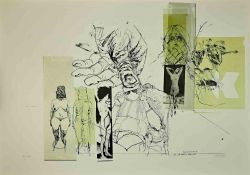 Sergio Barletta, Eros und Thanatos, Radierung, 1970er