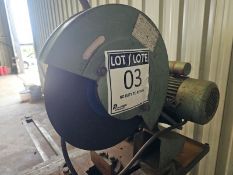 QUALITY FRAGRAM ABRASIVE WHEEL CUT-OFF MACHINE - OPERATIONAL