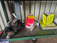 LOT OF TOW BARS, REFLECTIVE TAPES & FLEET NUMBER SIGNS - QUANTITIES UNSPECIFIED