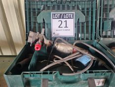 METABO SBEV 1.00-2 DRILL WITH DRILL SHARPENER - OPERATIONAL