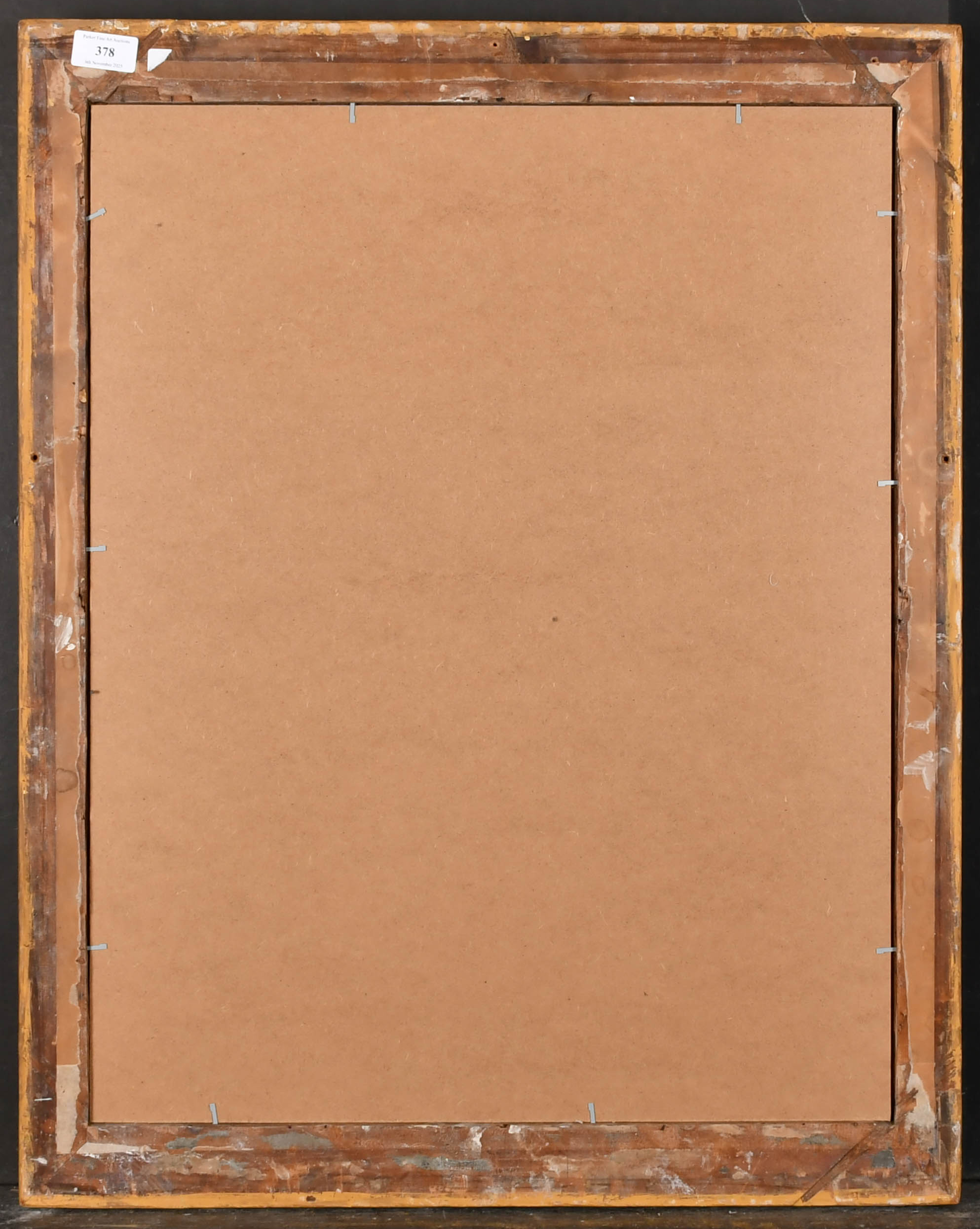 19th Century English School. A Hollow Gilt Composition Frame, with ...