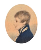 Early 19th Century English School. Portrait of Thomas Henry Lloyd (1788-1810), Watercolour,