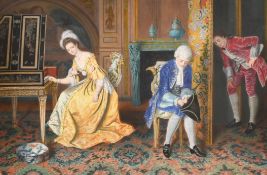 Mark William Langlois (1848-1924) British. 