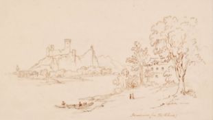 Frederick William Fairholt (1814-1866) British. A Large Quantity of Drawings in ink and watercolour,