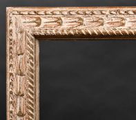 20th Century French School. A Painted Carved Wood Frame, rebate 27.25