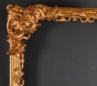 Early 19th Century English School. An Ornate Painted Carved Wood Frame, rebate 30