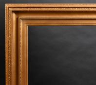 20th Century English School. A Painted Composition Frame, rebate 30