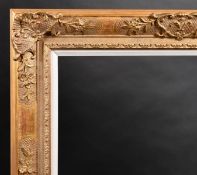20th-21st Century English School. A Louis Style Gilt Composition Frame, with swept centres and