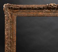 20th Century English School. A Louis Style Painted Composition Frame, rebate 28.75