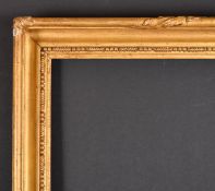 Early 19th Century English School. A Gilt and Painted Hollow Composition Frame, rebate 26.75