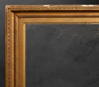 19th Century English School. A Painted Composition Frame, with inset glass, rebate 28