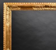 19th Century English School. A Gilt Composition Panelled Frame, rebate 37.75