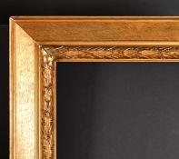 Early 20th Century English School. A Gilt Composition Reverse Frame, rebate 26.5
