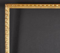 19th Century English School. A Ripple Gilt Composition Frame, rebate 30