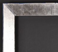 20th Century European School. A Silver Composition Frame, rebate 26.5