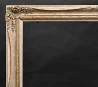 20th Century English School. A Painted Composition Frame, with swept and pierced centres and