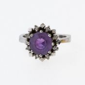 Ring mit Amethyst