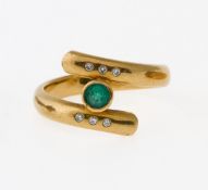Ring mit Smaragd