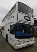 Dennis Sv Trident Double Deck 2 Axle 9.9m Bus, Registration KV02 USE, First Registered 1st June