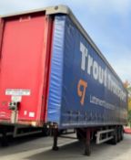 SDC Tri-Axle Curtain Sider Trailer (2006), Reg/Ident Mark; C226239, Vehicle ID No.