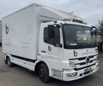 Mercedes Atego 816L Box Van, Registration DK63 JYE, First Registered 27th December 2013, Annual Test