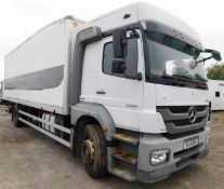 Mercedes Box Van, Registration FL14 ODV, First Registered 1st May 2014, GVW 18,000kg, Annual Test