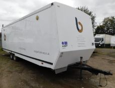 Twin Axle Make Up Trailer with American Ball Hitch (No. 1) (Location: Bristol. Please Refer to