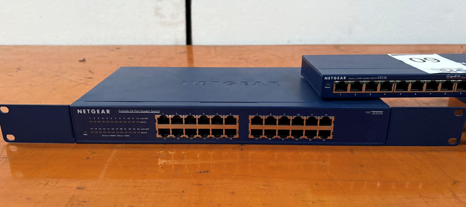 2 Epson Office Printers, Rexel 60x Autofeed Paper Shredder, 3 Netgear Switches, Drayteck VDSL2 - Image 8 of 13