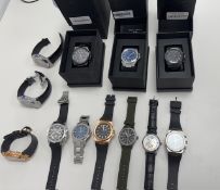 10 Forge & Foster, Brigada & a Timex Wristwatches (Location: Brentwood. Please Refer to General