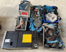 DAF 1845851 Truck Refrigeration Storage Box with Quantity of Lorry Straps, Webbing Slings & Cargo