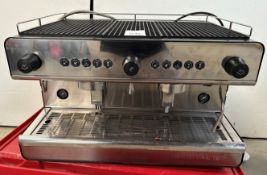 Iberital IB7 Espresso Coffee Machine (2021) Serial Number 97482, With Coffee Knock Box Drawer,